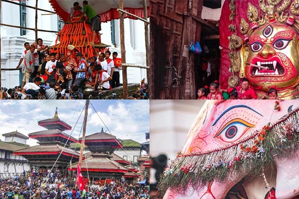 Indra Jatra festival in Nepal