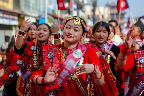 Tamu Lhosar festival in Nepal