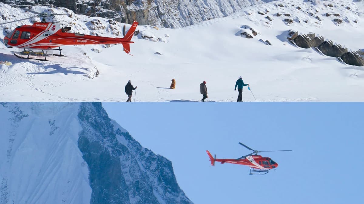 Annapurna Base Camp Trek with a Helicopter Return