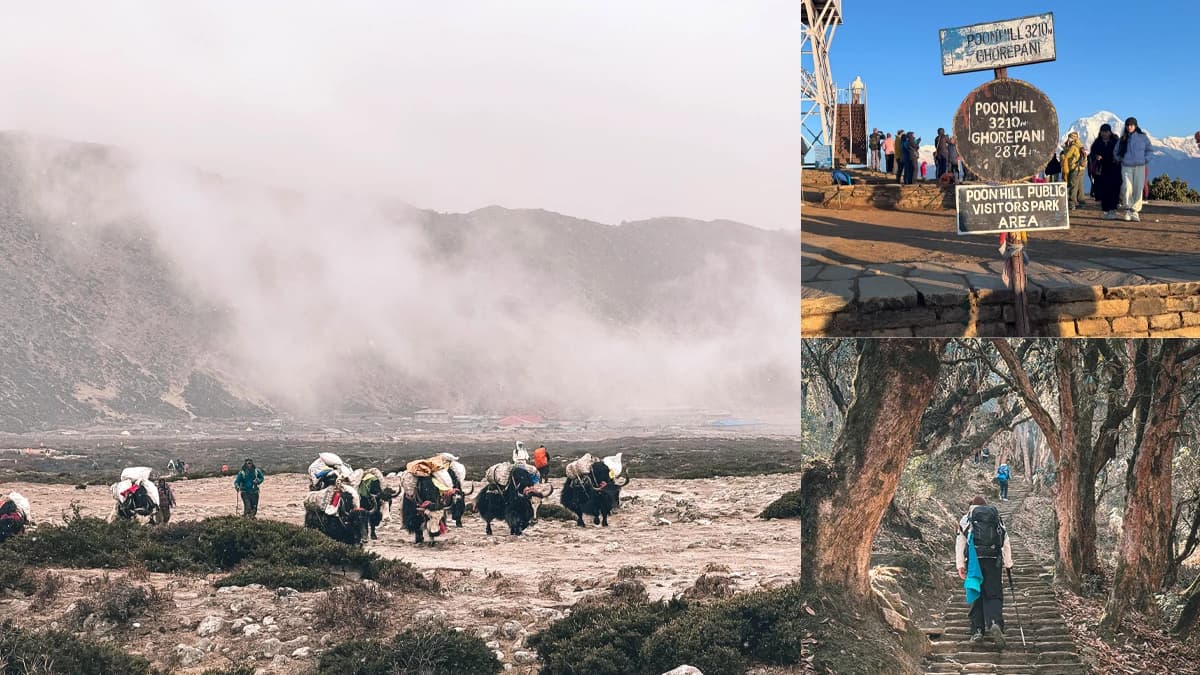 Trekking in Nepal in Autumn Season