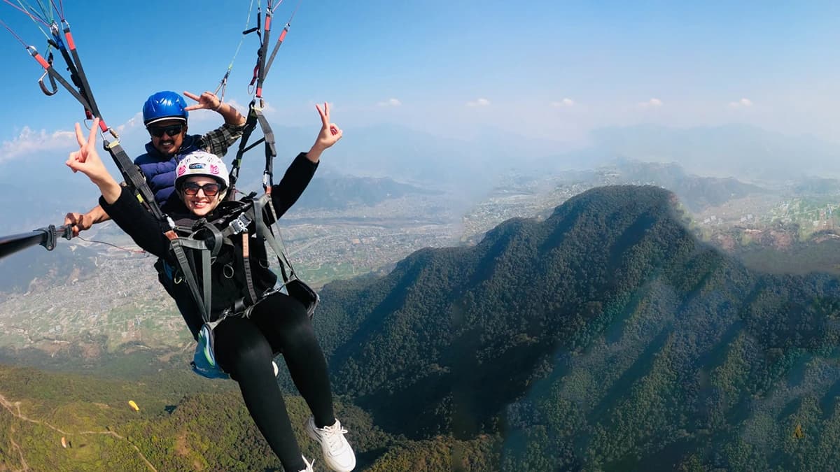 Paragliding In Nepal