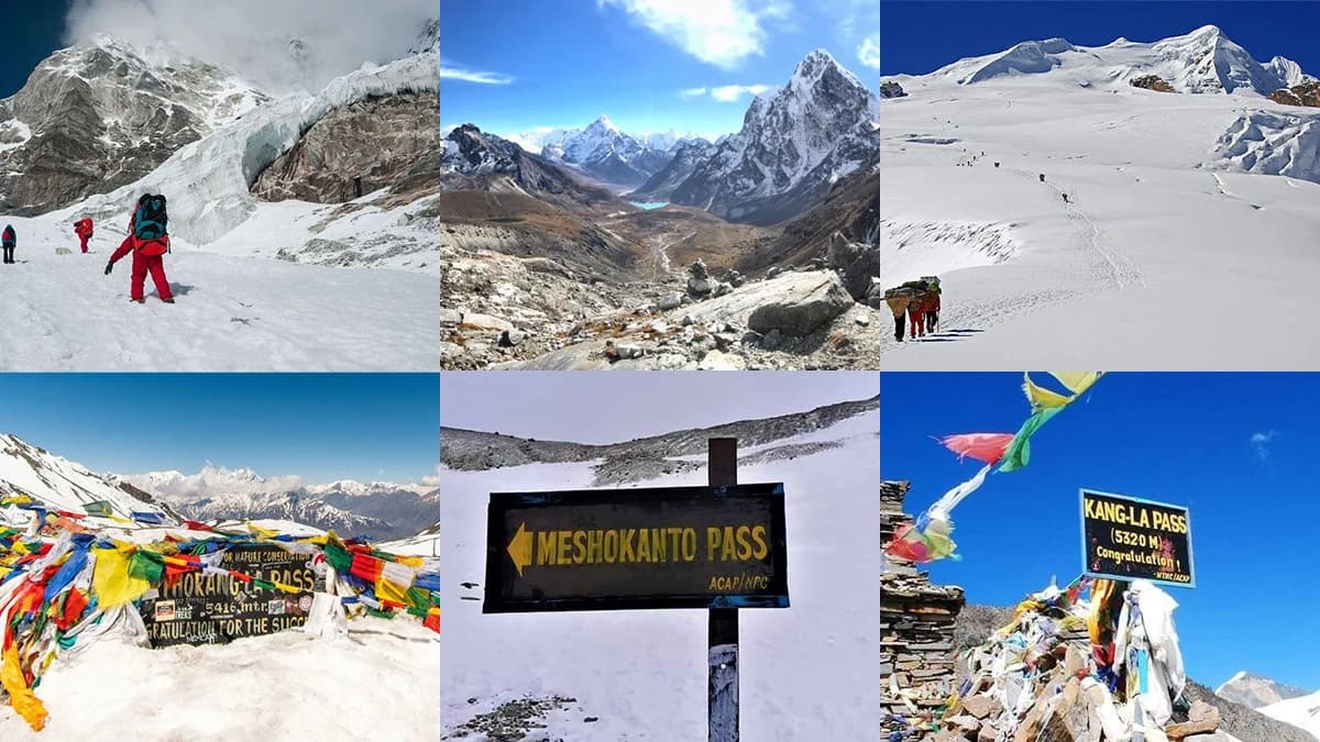 Popular Mountain Passes in Nepal