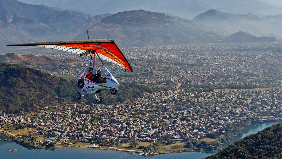 Ultralight Flight Pokhara