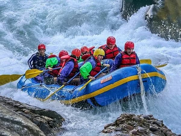 Rafting in Nepal