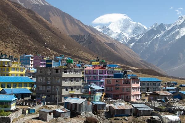 Langtang valley short trek in spring season