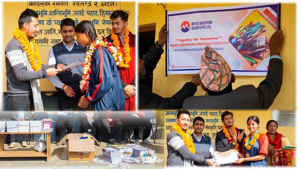 Voluntourism in Nepal with Mystic Adventure Holidays