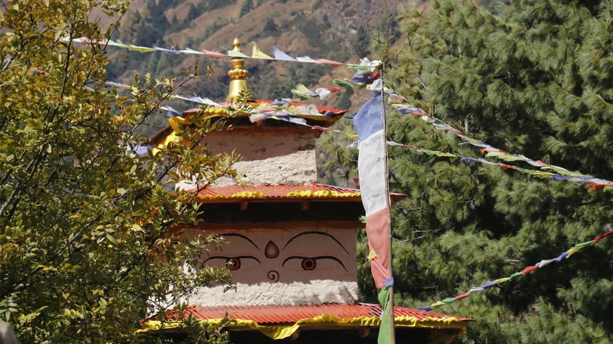 Heritage site photo during Manaslu Circuit Trek 2025