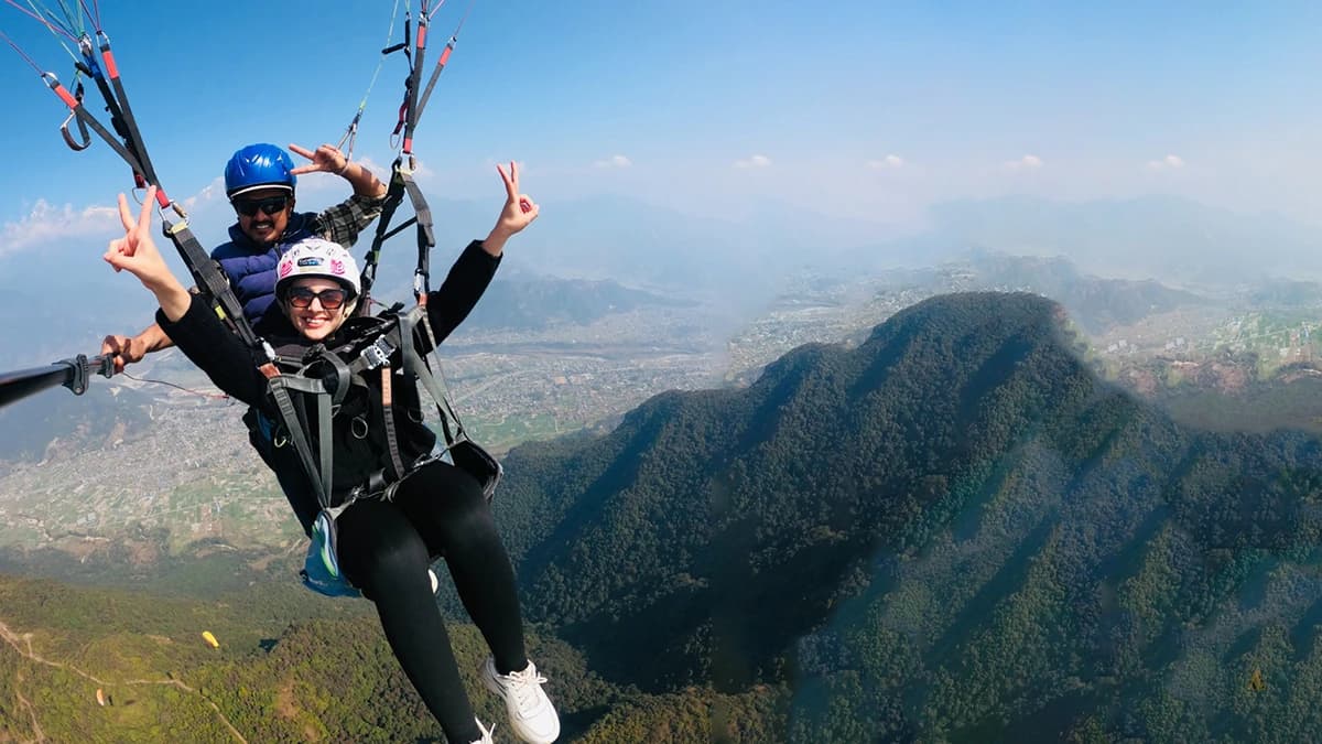 Paragliding In Nepal 2025