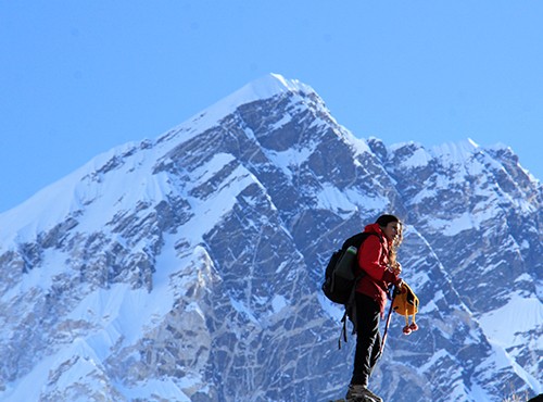 Trekking in Nepal in Autumn Season