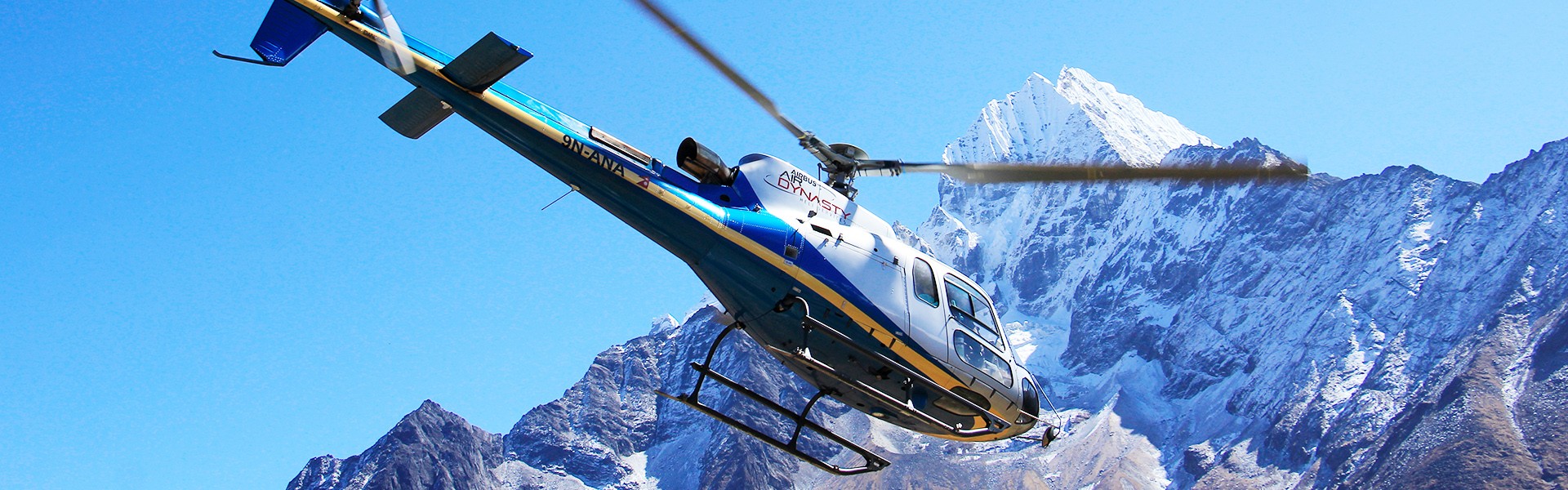 Everest Base Camp Helicopter with Landing
