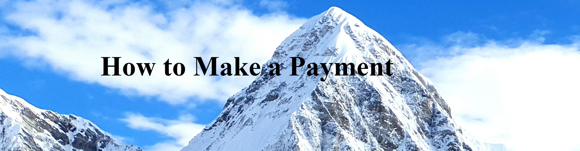 How to Make a Payment?